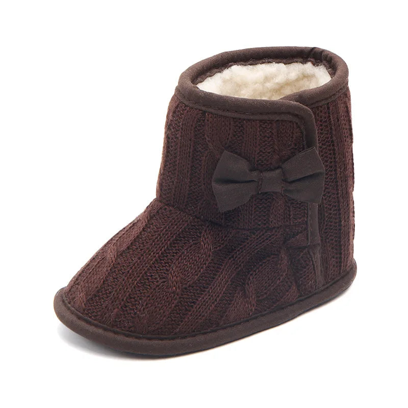 Super Keep Warm Snowfield Booties Baby Winter Boots Infant Toddler for Newborn Cute Shoes Baby Girls Boys First Walkers