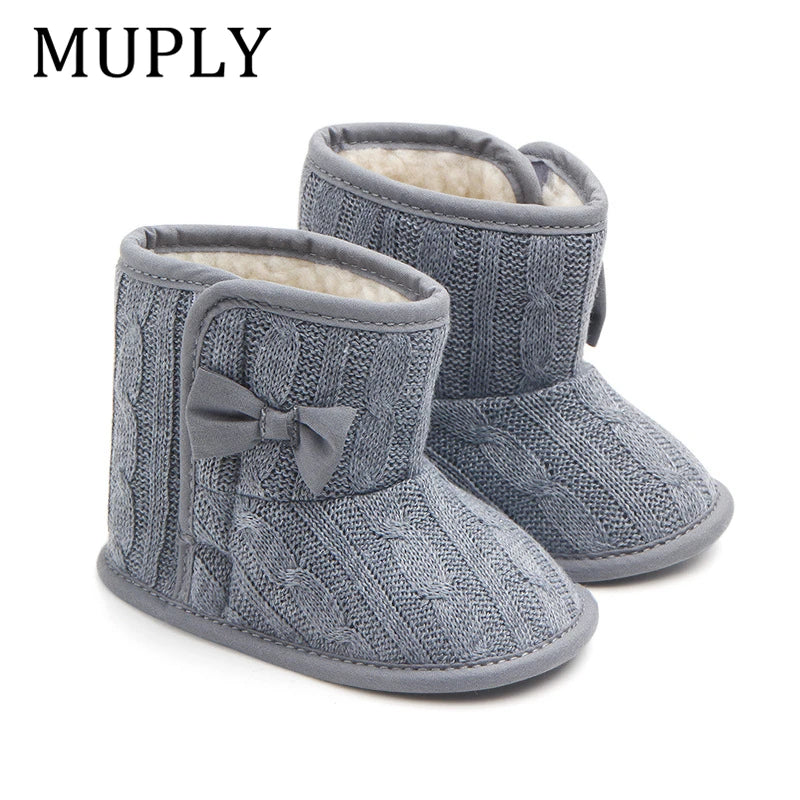 Super Keep Warm Snowfield Booties Baby Winter Boots Infant Toddler for Newborn Cute Shoes Baby Girls Boys First Walkers