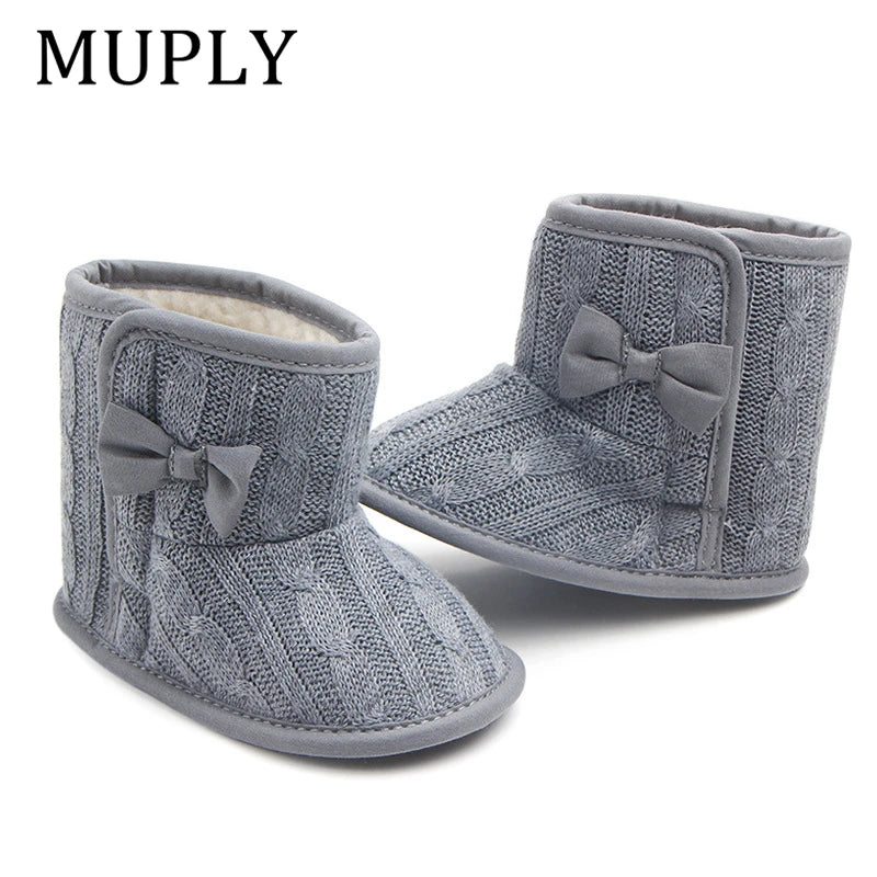 Super Keep Warm Snowfield Booties Baby Winter Boots Infant Toddler for Newborn Cute Shoes Baby Girls Boys First Walkers
