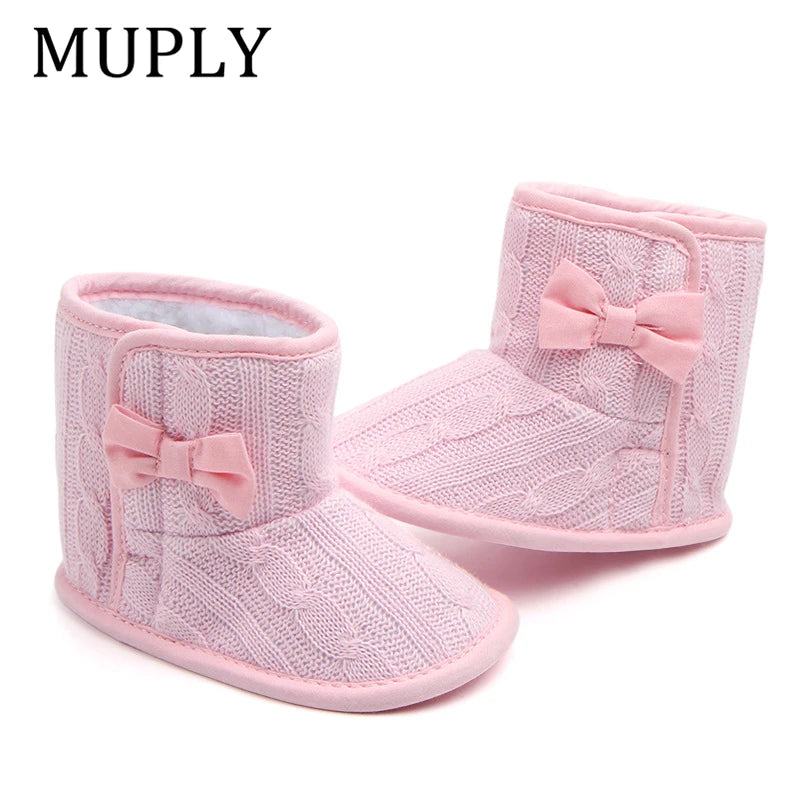 Super Keep Warm Snowfield Booties Baby Winter Boots Infant Toddler for Newborn Cute Shoes Baby Girls Boys First Walkers
