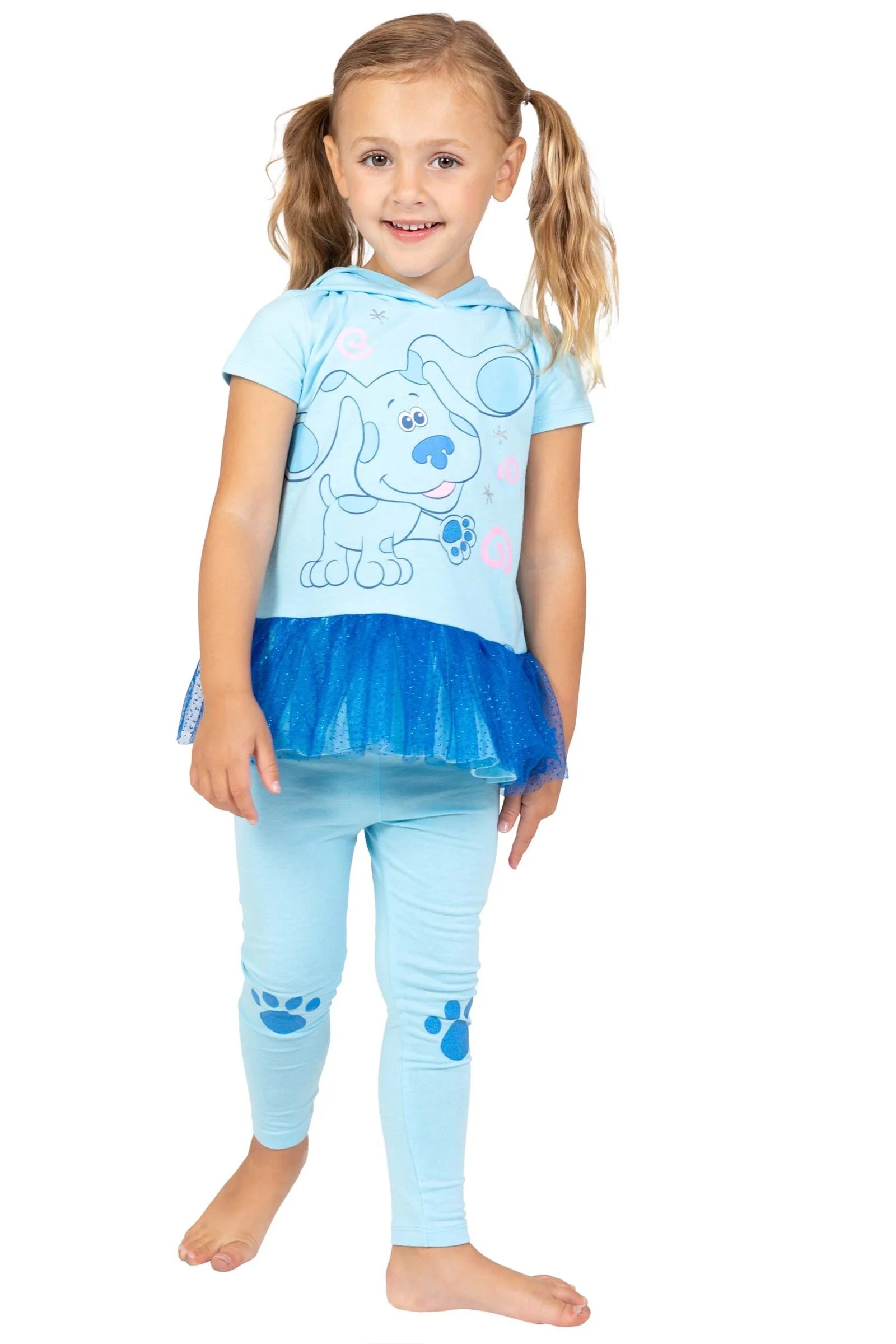 ! Little Girls Cosplay Costume T-Shirt Dress Leggings Infant to Little Kid