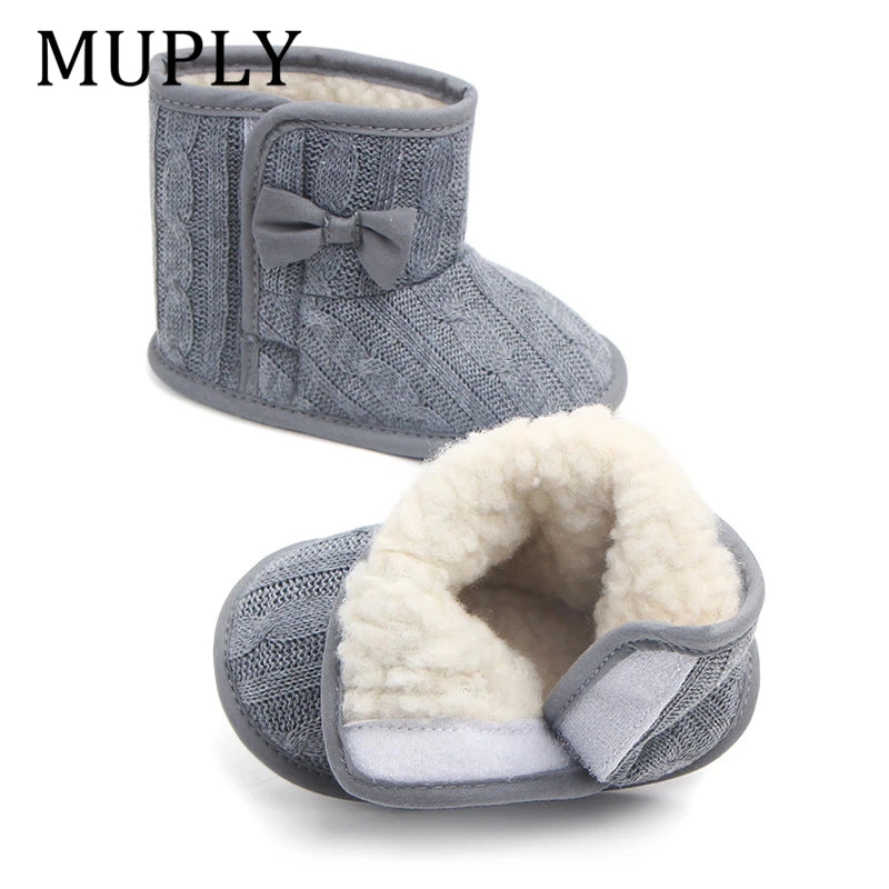 Super Keep Warm Snowfield Booties Baby Winter Boots Infant Toddler for Newborn Cute Shoes Baby Girls Boys First Walkers
